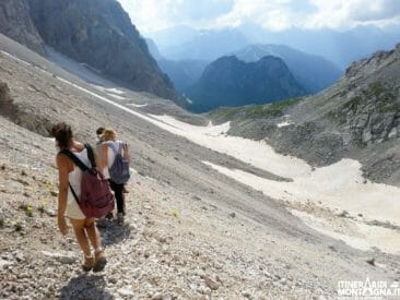 Discesa ghiaione Val D'Arcia