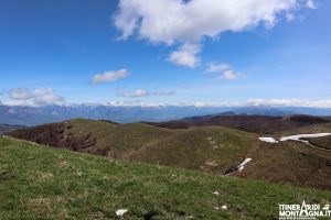 panorama sentiero Monte Cesen